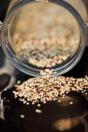 quinoa, unopened